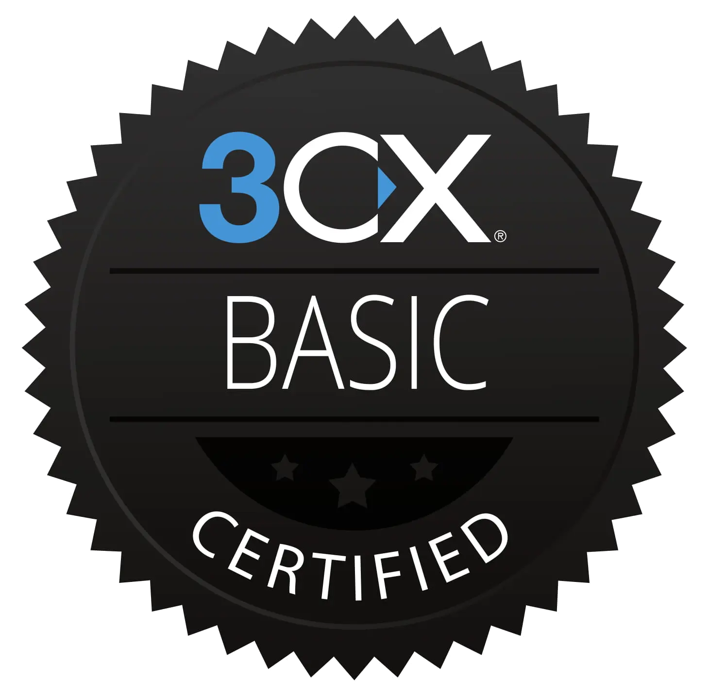 3CX Basic Certified Badge