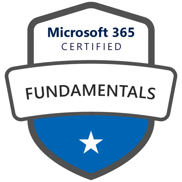 Microsoft 365 Certified Fundamentals Badge