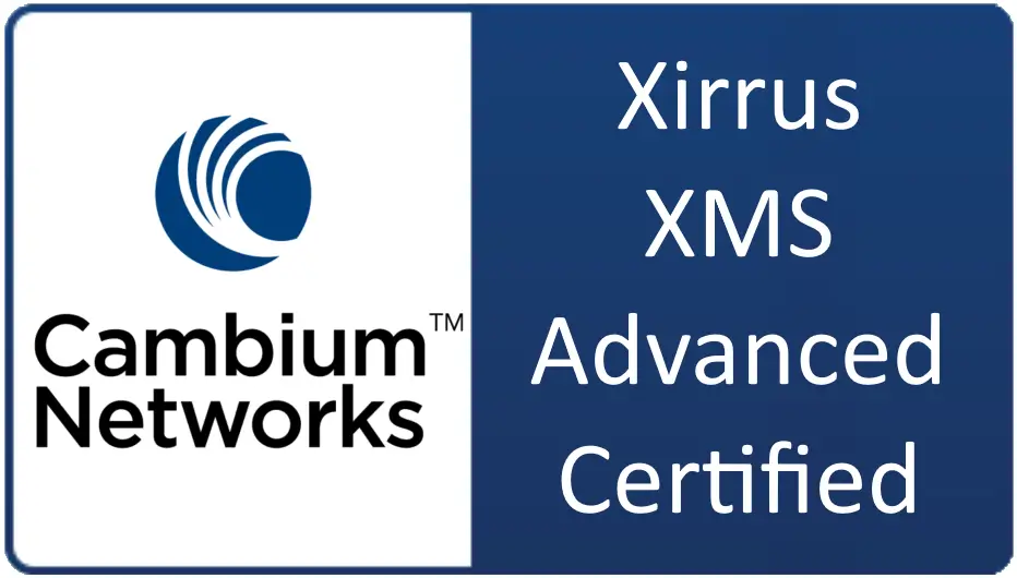 Cambium Networks Xirrus XMS Advanced Certified Badge